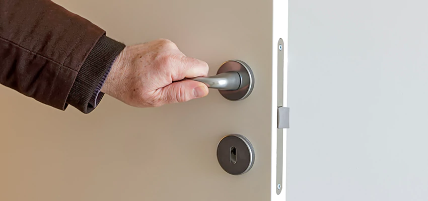 Restroom Locks Privacy Bolt Installation in Irvine, California